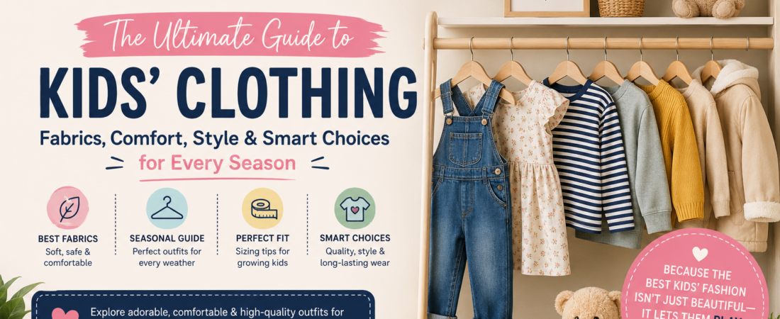 Ultimate Guide to Kids’ Clothing Fabrics: Comfort, Style & Smart Choices | KidzKnot